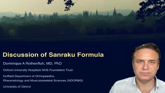 Dr Dominique Rothenfluh's presentation in  International Online Debate Program of 29th JPSTSS on 2 Sep 2022
"about Sanraku Formula"